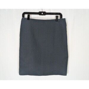 Kenar Skirt 4 Women's Blue Polka Dot Straight Skirt Career Wear Wear to Work